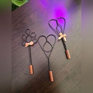 Miniature Rug beaters. set of three